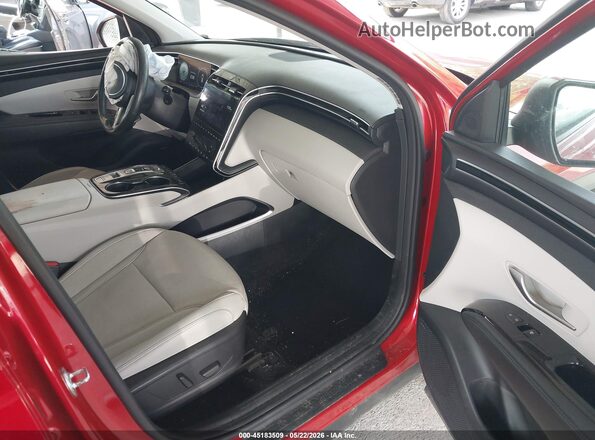 5NMJECAE4NH003105 2022 HYUNDAI TUCSON Red Front interior view