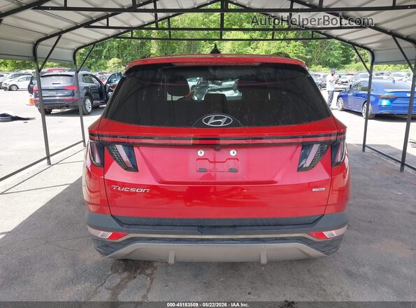 5NMJECAE4NH003105 2022 HYUNDAI TUCSON Red 