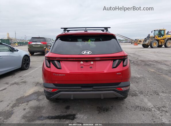 5NMJECAE6NH152731 2022 HYUNDAI TUCSON Red 