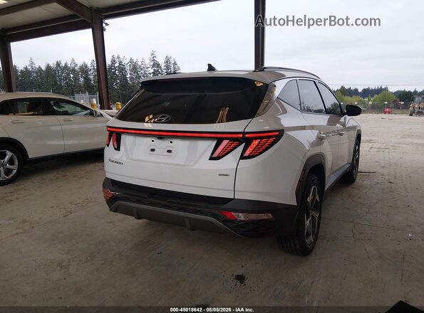 5NMJECAE7PH259869 2023 HYUNDAI TUCSON White Trasero derecho
