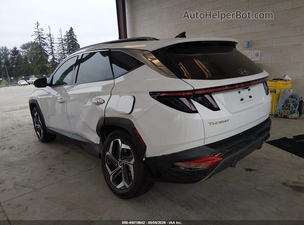 5NMJECAE7PH259869 2023 HYUNDAI TUCSON White Trasero izquierdo