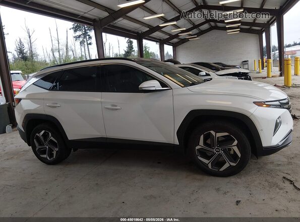 5NMJECAE7PH259869 2023 HYUNDAI TUCSON White Vista interior trasera