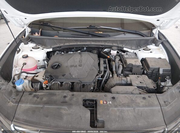 5NMJECAE7PH259869 2023 HYUNDAI TUCSON White Vista trasera