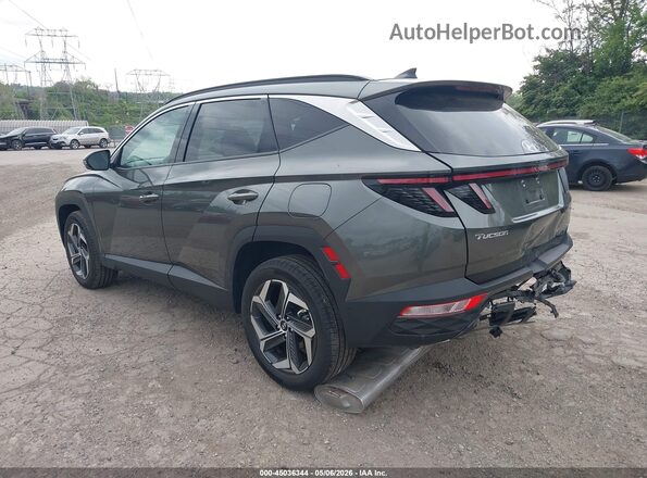 5NMJECAE9PH257802 2023 HYUNDAI TUCSON Gray Rear left