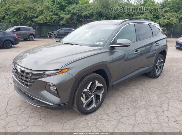 5NMJECAE9PH257802 2023 HYUNDAI TUCSON Gray Front left