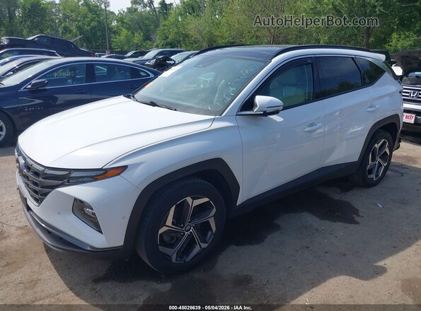 5NMJECDE1RH304741 2024 HYUNDAI TUCSON White Przód lewy