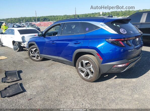 5NMJECDE7RH338134 2024 HYUNDAI TUCSON Синий Задняя левая четверть