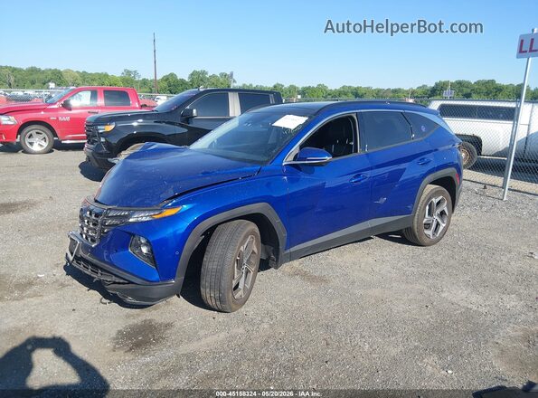 5NMJECDE7RH338134 2024 HYUNDAI TUCSON Синий Передняя левая четверть