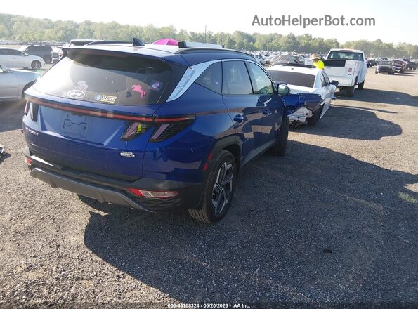 5NMJECDE7RH338134 2024 HYUNDAI TUCSON Синий Задняя правая четверть