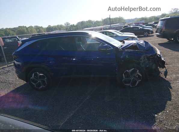 5NMJECDE7RH338134 2024 HYUNDAI TUCSON Синий Вид задней части салона