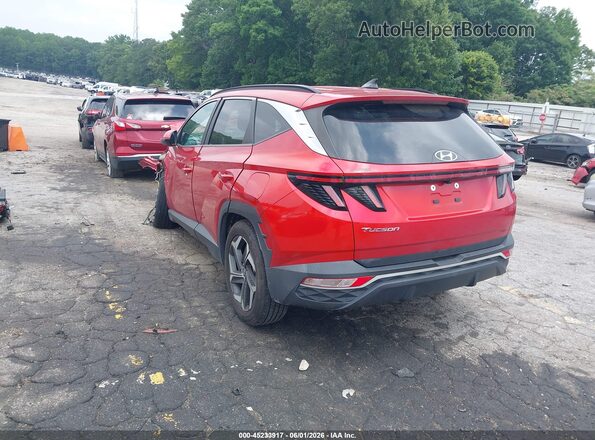 5NMJF3AE1NH003611 2022 HYUNDAI TUCSON Red Հետևի ձախ