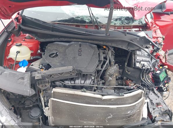 5NMJF3AE1NH003611 2022 HYUNDAI TUCSON Red Հետևի տեսք