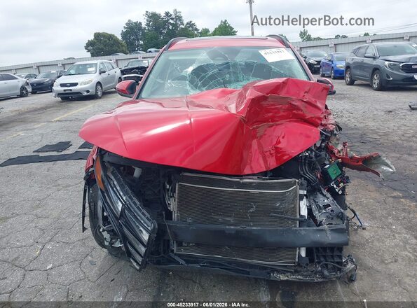 5NMJF3AE1NH003611 2022 HYUNDAI TUCSON Red Առջևի վահանակի տեսք
