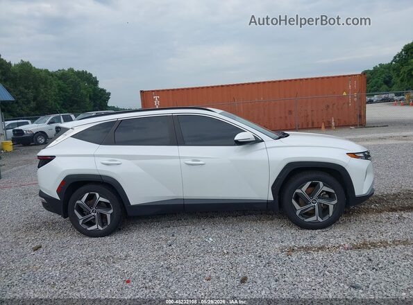 5NMJF3AE1NH115955 2022 HYUNDAI TUCSON White Սալոնի հետևի տեսք
