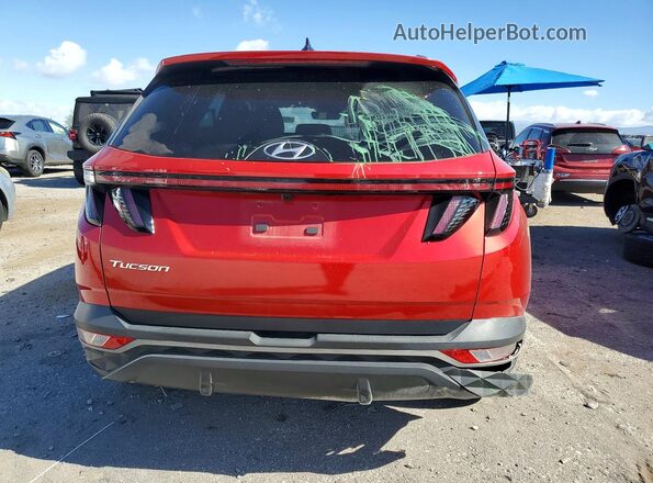 5NMJF3AE2PH172409 2023 HYUNDAI TUCSON Red უკანა ხედი