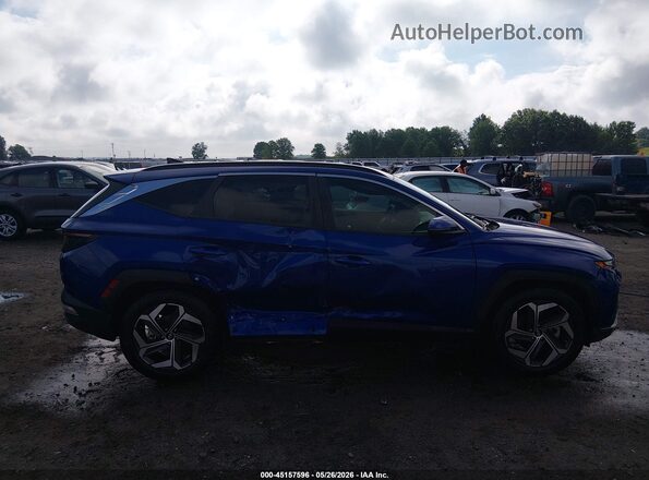 5NMJF3AE5PH209405 2023 HYUNDAI TUCSON Blue Սալոնի 360 աստիճան տեսք