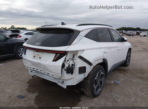 5NMJF3AE6NH062279 2022 HYUNDAI TUCSON White უკანა მარჯვენა