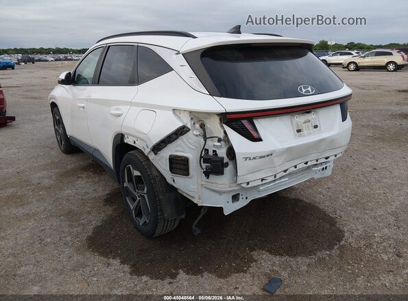 5NMJF3AE6NH062279 2022 HYUNDAI TUCSON White უკანა მარცხენა