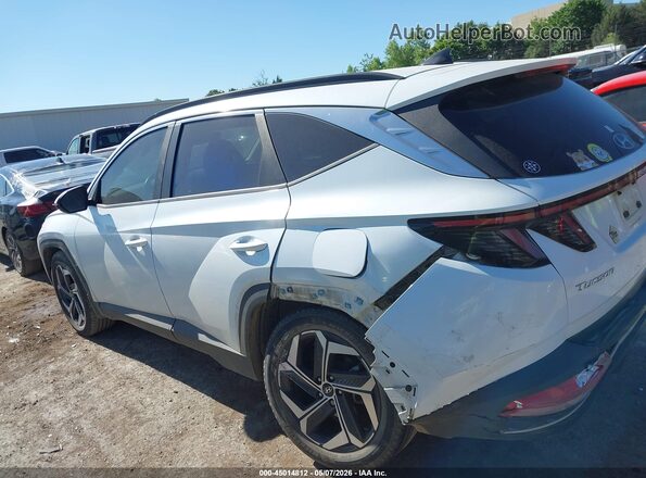 5NMJF3AE6NH096660 2022 HYUNDAI TUCSON White Vista interior de 360 grados