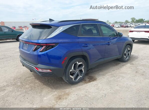 5NMJF3AE9NH061823 2022 HYUNDAI TUCSON Blue Rear right