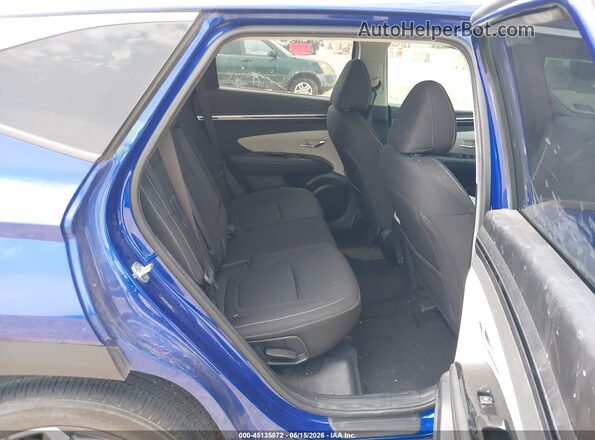 5NMJF3AE9NH061823 2022 HYUNDAI TUCSON Blue VIN sticker view