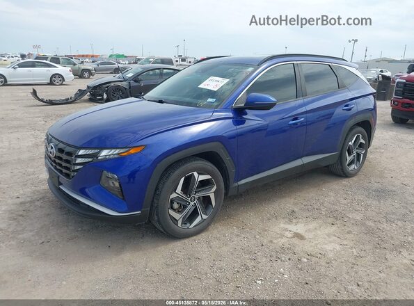 5NMJF3AE9NH061823 2022 HYUNDAI TUCSON Blue Front left