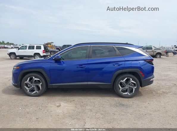 5NMJF3AE9NH061823 2022 HYUNDAI TUCSON Blue 360 interior view