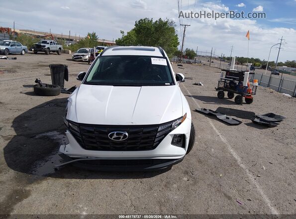 5NMJF3AEXNH089629 2022 HYUNDAI TUCSON White უკანა სალონის ხედი