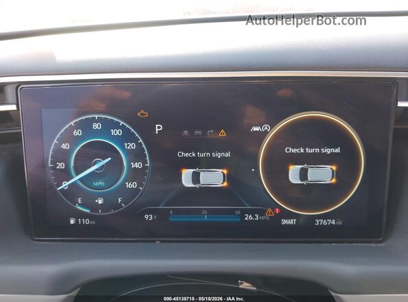 5NMJF3DE2RH344839 2024 HYUNDAI TUCSON Серый Вид задних сидений