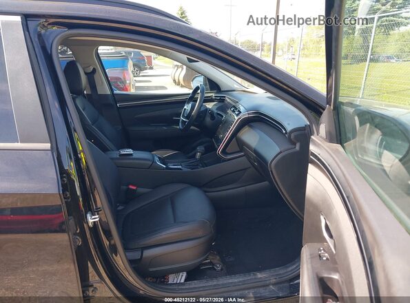 5NMJFCAE0PH246085 2023 HYUNDAI TUCSON Black Widok wnętrza z przodu