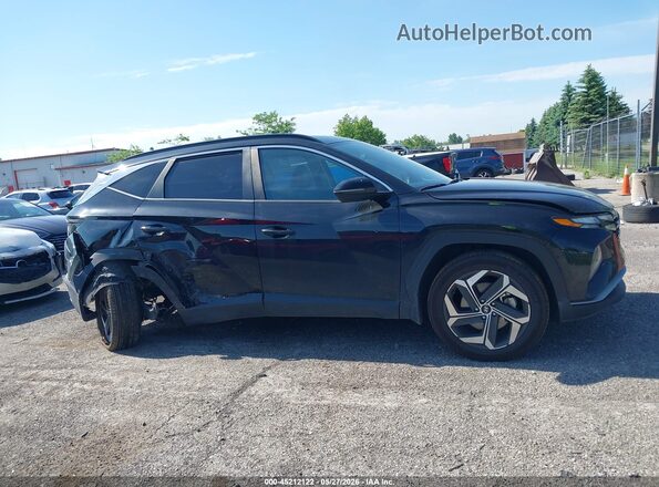 5NMJFCAE0PH246085 2023 HYUNDAI TUCSON Black Widok wnętrza z tyłu