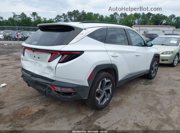 5NMJFCAE2NH011684 2022 HYUNDAI TUCSON White უკანა მარჯვენა