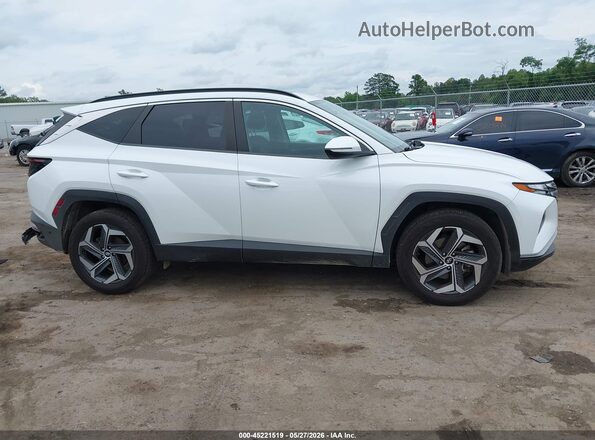 5NMJFCAE2NH011684 2022 HYUNDAI TUCSON White უკანა სალონის ხედი