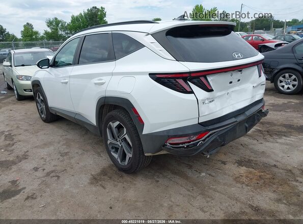 5NMJFCAE2NH011684 2022 HYUNDAI TUCSON White უკანა მარცხენა