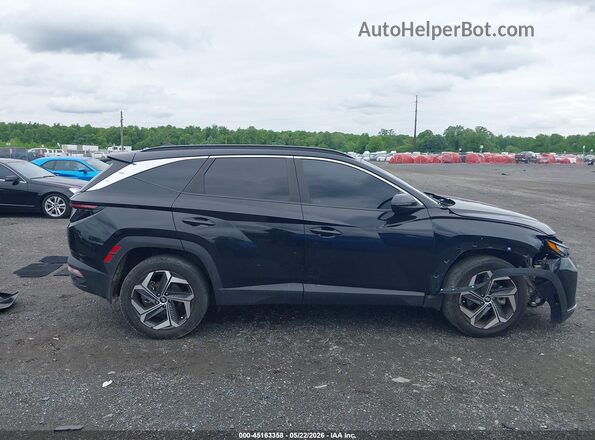5NMJFCAE3PH224369 2023 HYUNDAI TUCSON Black Սալոնի հետևի տեսք