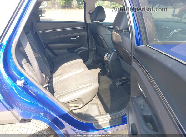 5NMJFCAE8PH240339 2023 HYUNDAI TUCSON Blue Widok naklejki z numerem VIN