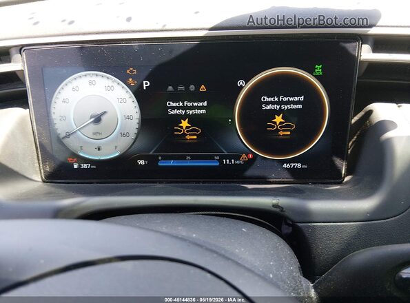 5NMJFCAE8PH240339 2023 HYUNDAI TUCSON Blue Widok tylnych siedzeń