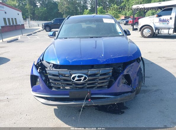 5NMJFCAE8PH240339 2023 HYUNDAI TUCSON Blue Widok wnętrza z tyłu