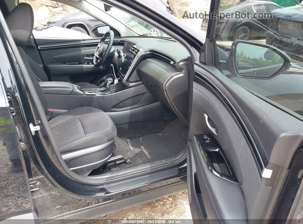 5NMJFCAE9NH067878 2022 HYUNDAI TUCSON Black წინა სალონის ხედი