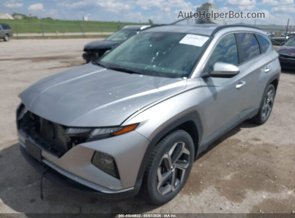 5NMJFCAE9NH096295 2022 HYUNDAI TUCSON Серебряный Передняя левая четверть