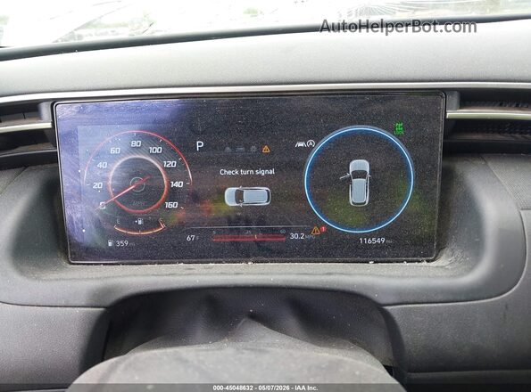 5NMJFCAE9NH096295 2022 HYUNDAI TUCSON Серебряный Вид задних сидений