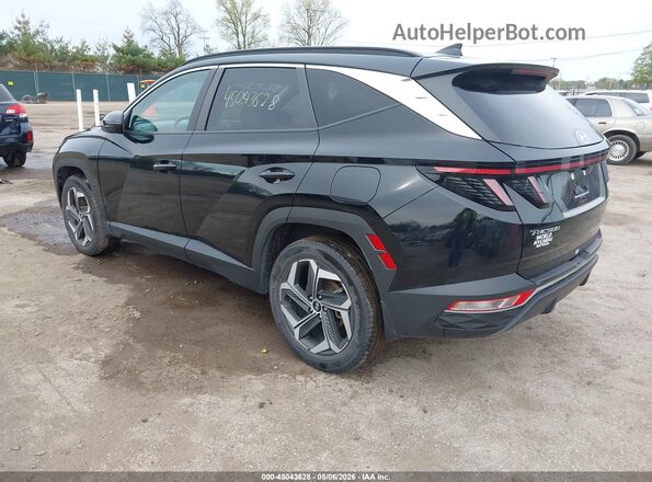 5NMJFCAEXPH195906 2023 HYUNDAI TUCSON Black Задня ліва чверть