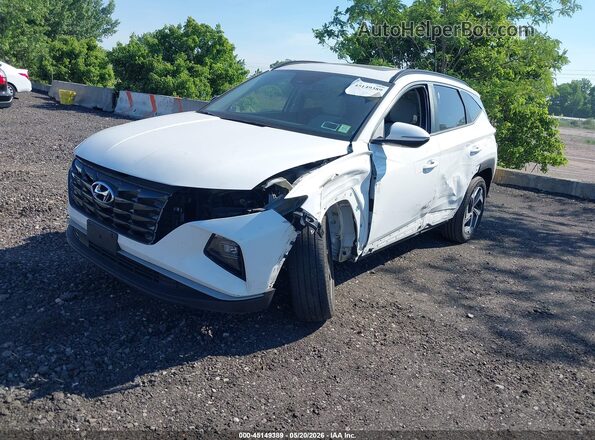 5NMJFCDE2RH381986 2024 HYUNDAI TUCSON White Vista tres cuartos delantera izquierda