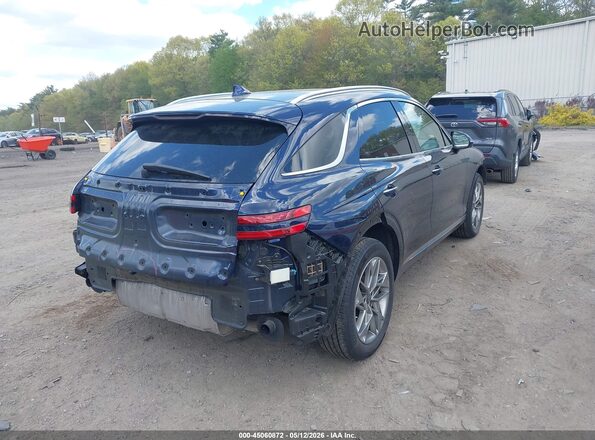 5NMMADTB3RH012191 2024 GENESIS GV70 Dark Blue Rear right