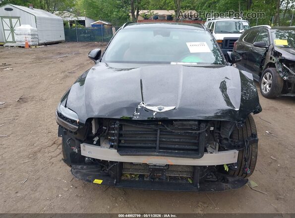 5NMMADTB4RH006674 2024 GENESIS GV70 Black უკანა სალონის ხედი