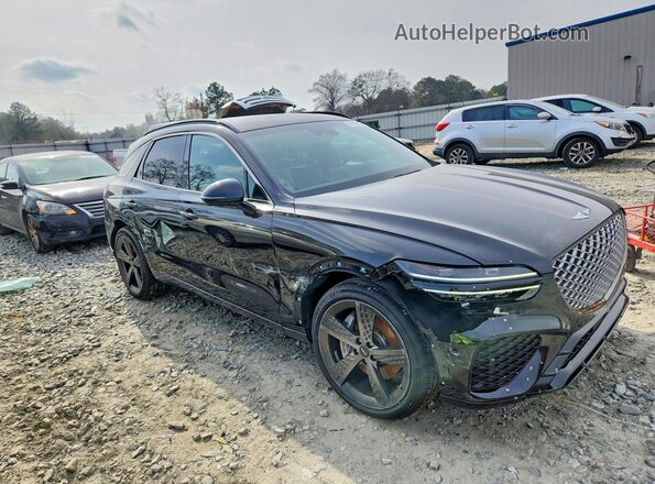 5NMMADTB8RH013188 2024 GENESIS GV70 Black Przód prawy