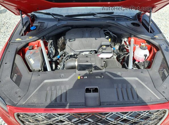 5NMMADTB8TH041581 2026 GENESIS GV70 Red უკანა სალონის ხედი