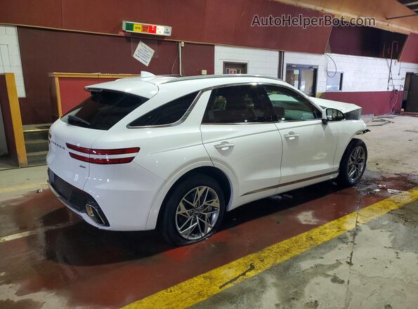 5NMMADTBXSH017393 2025 GENESIS GV70 White Tył prawy