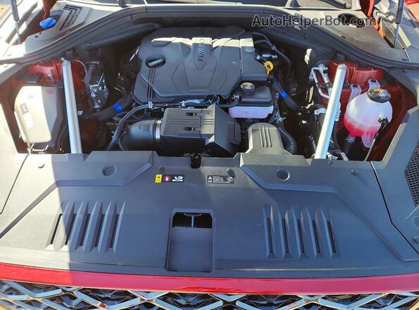 5NMMFDTBXTH055709 2026 GENESIS GV70 Red Rear interior view