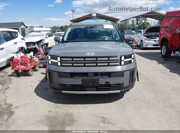 5NMP14GL6RH052748 2024 HYUNDAI SANTA FE Gray Вид задньої частини салону